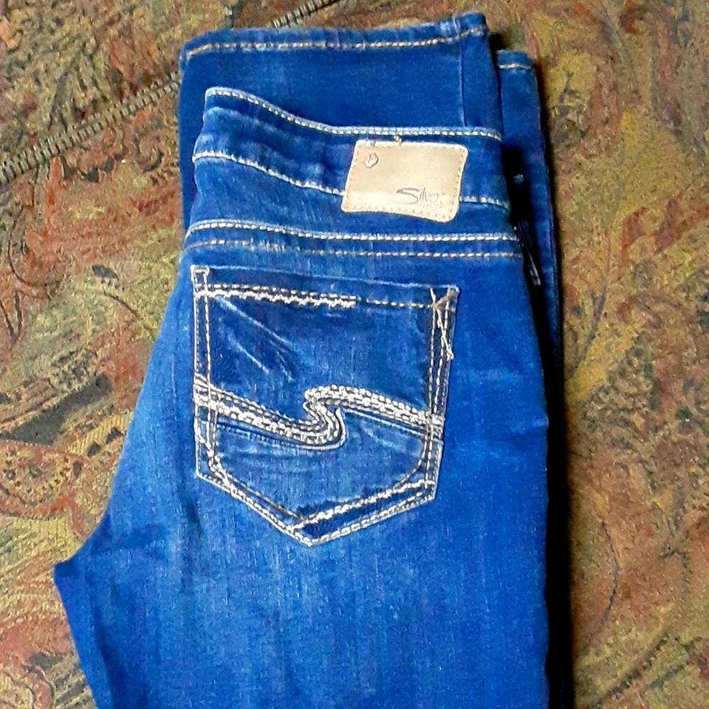 Silver Tuesday low rise jeans 30x33